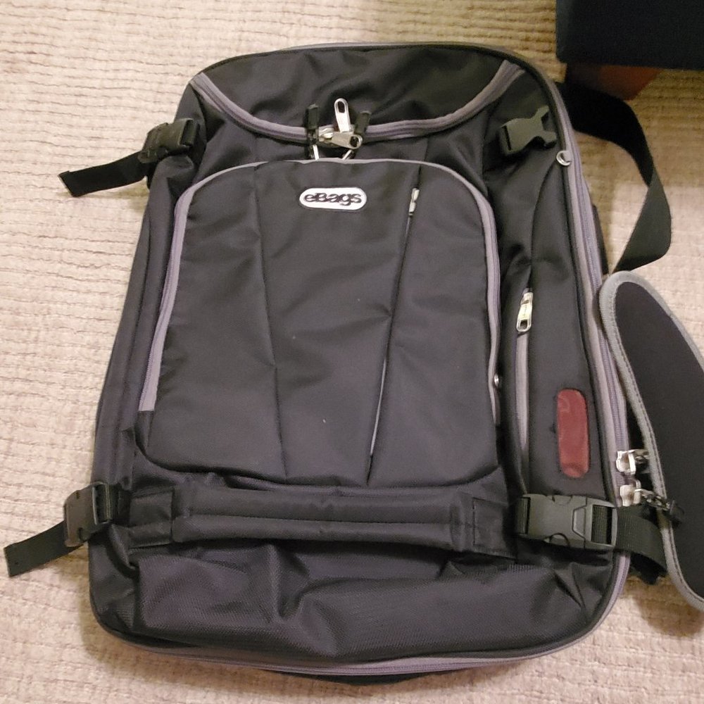 Black Ebags Mother Lode Backpack - Weekender, Carry On Bag